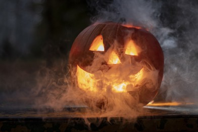 Pumpkin With Smoke